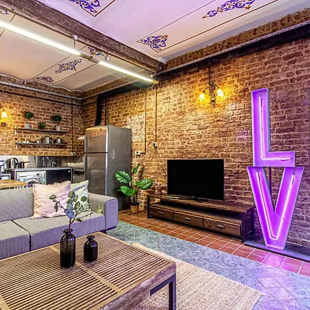 Centrally Located Historical Flat In Beyoglu Apartment *